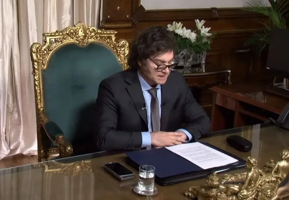 Javier Milei decreto Gobierno